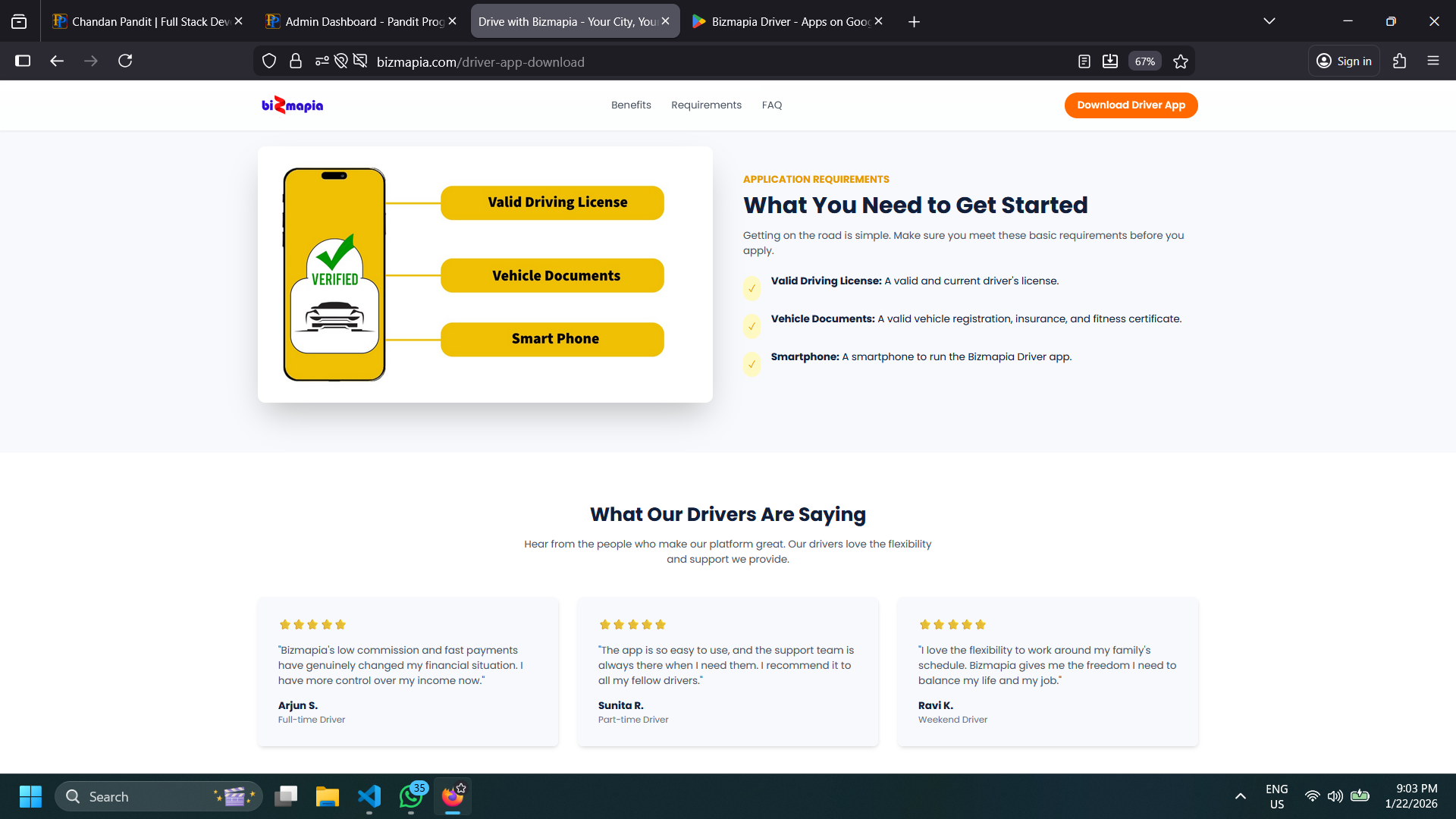 Website & Mobile Apps