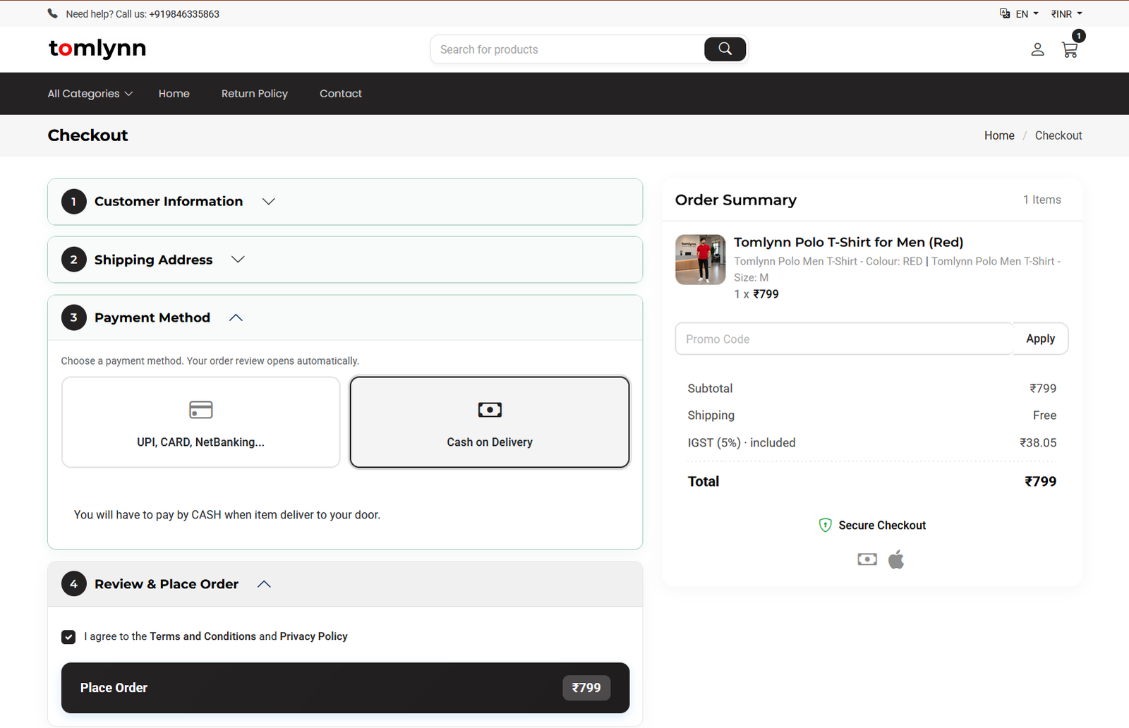 Ecommerce Website
